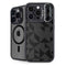 Black Geometric iPhone 14 Pro Kickstand Case